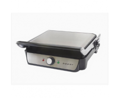 Beper Kontaktgrill mit herausnehmbaren Platten 2000W Edelstahl/Kunststoff BT.300