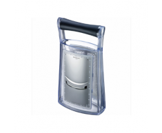 Westmark Technicus Turmreibe Duo Extra Grob + Gurkenhobel Silber Schwarz Transparent 14342270