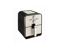 Team Kalorik Fettfreie Heißluft-Fritteuse Schwarz/Creme TKG FTL 1000 KTO