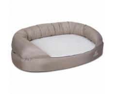 Knuffelwuff Orthopädisches Hundebett Jessy XL braun