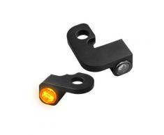 Heinzbikes NANO LED Armaturen-Blinker für H+D-Modelle, in schwarz oder chrom
