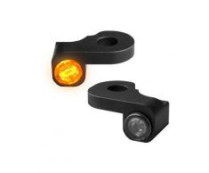 Heinzbikes NANO LED Armaturen-Blinker für H+D-Modelle, in schwarz oder chrom