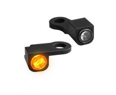Heinzbikes NANO LED Armaturen-Blinker für H+D-Modelle, in schwarz oder chrom