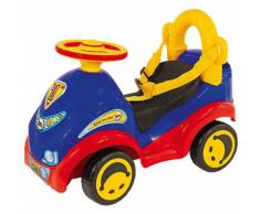 BABY AUTO 5X1 PUSH SPIELZEUG ROT blau/rot