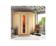 karibu 68-mm-systemsauna väja mit energiespartür