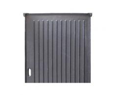 bbq chief grillplatte bxl: 23x417 cm für gasgrill bbq chief