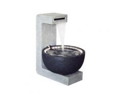 dobar großer design-gartenbrunnen mit runder schale