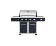 tepro gasgrill »vancouver« mit ablageregal 169 kw leistung 90 cm arbeitshöhe