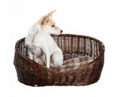 Hundekorb Willow braun, Maße: ca. 65 x 40 x 27 cm