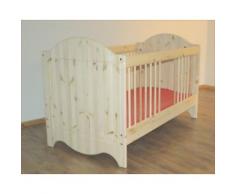 Babybett "Landhaus" Dahlhaus Kiefer natur lackiert