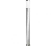 Außen-Stehlampe »HELSINKI«, silber, Ø7,5 cm / H:110 cm, 1 -flg. /, EGLO
