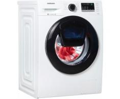 Waschmaschine AddWash W4500 WW7EK44205W/EG, Fassungsvermögen: 7 kg, weiß, Energieeffizienzklasse: A+++, Samsung