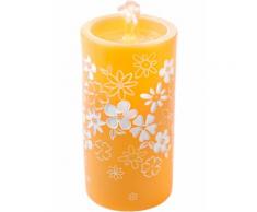 LED-Kerze mit integriertem Springbrunnen gelb, bonprix