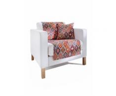Sofaläufer mit Karo Design rot bonprix