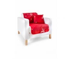 Sofaläufer mit winterlichem Design rot, bonprix
