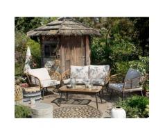 Gartenmöbel Set Rattan beige CORINTH