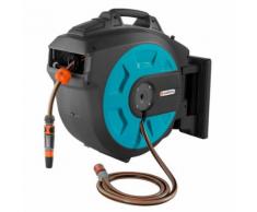 Gardena Wandbox Comfort roll-up automatic mit Gartenschlauch, 25 Meter