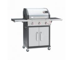 Triton PTS 3.0 Silber Gasgrillwagen