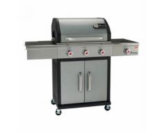 Gasgrillwagen "Triton PTS 3.1", silber