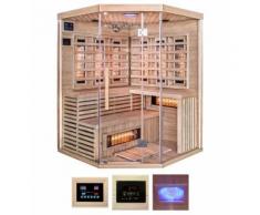 HOME DELUXE Infrarotkabine »Sahara XXL«, B/T/H: 150/150/200 cm, für bis zu 4 Personen