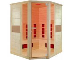INTERLINE Infrarotkabine »Ruby Eck«, BxTxH: 126x127x190 cm, für bis zu 2 Personen