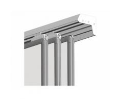 FRANKEN Tafel-Schienensystem Gleiter Set + Wandabstandhalter »PRO PSSA«