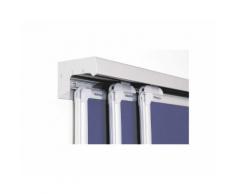 FRANKEN Tafel-Schienensystem 300 x 8 cm silber »PRO PSS8300«