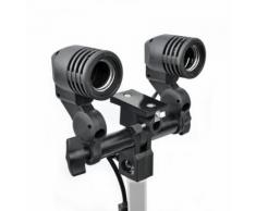 BRESSER Fotostudio »Lampenhalter für 2 Lampen mit Schirmhalter«