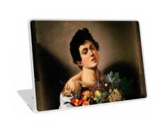 "Junge mit einem Obstkorb" Laptop Skin