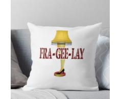 Weihnachtsgeschichte Leg Lampe FRA - GEE - LAY FRAGILE Design Kissen