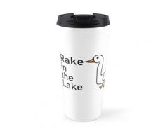 Harke im See Thermosbecher