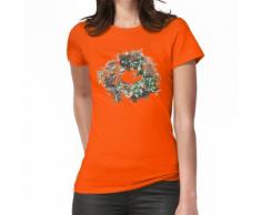 Adventskranz Frauen T-Shirt