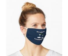 Bar-Zimmer-trinkender Cocktail Maske
