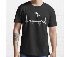HERZSCHLAG TRAMPOLIN Fitness Workout Trampolinhalle fun Sport Essential T-Shirt