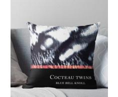 Cocteau Zwillinge blaue Glocke Knoll Kissen
