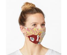 Lavalampe (rot) Maske