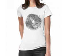 Norwegischer Adventskranz Frauen T-Shirt