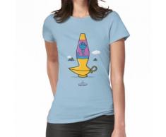 Genie in einer Lavalampe Frauen T-Shirt