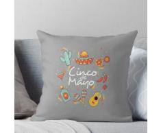 Copy of Copy of Copy of I'd Hit That Pinata Unicorn Cinco De Mayo Mexican Holiday Design Kissen