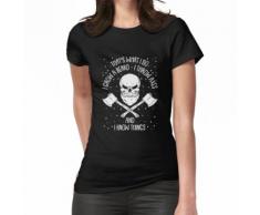 Axt werfen Frauen T-Shirt