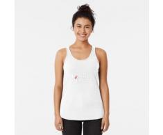 Fondue für zwei Racerback Tank Top