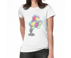 Lava Lampe Haare Frauen T-Shirt