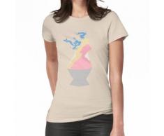 Pan Lava Lampe Frauen T-Shirt