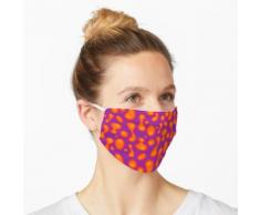 Lila Lavalampe Maske
