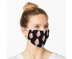 Lavalampe - Regenbogentropfen Maske