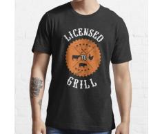 BBQ Smoker Grill Grillen Shirt Geschenk für Männer zum Vatertag Essential T-Shirt