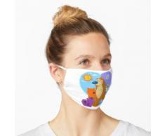 Bär im großen blauen Haus Maske