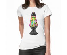 Weltraum-Lavalampe Frauen T-Shirt