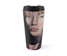 V / Tae / Kim Taehyung Flügel Stigma Fotoshooting Acrylbild BTS Fanart Thermosbecher
