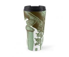 Wasserkrug Fleischfressende Pflanze | Botanischer Druck Thermosbecher